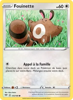 Fouinette 135/189 Ténèbres Embrasées