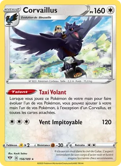 Corvaillus 156/189 Ténèbres Embrasées