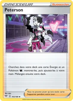Peterson 165/189 Ténèbres Embrasées