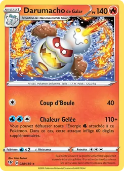 Darumacho de Galar 28/189 Ténèbres Embrasées