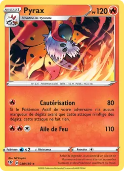 Pyrax 30/189 Ténèbres Embrasées