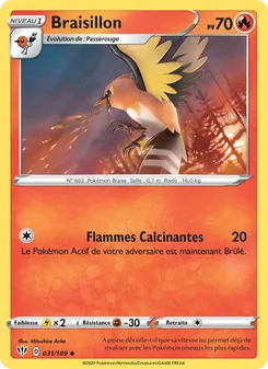 Braisillon 31/189 Ténèbres Embrasées
