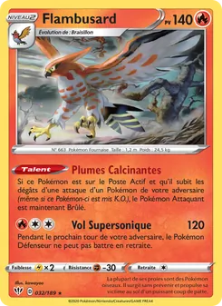 Flambusard 32/189 Ténèbres Embrasées