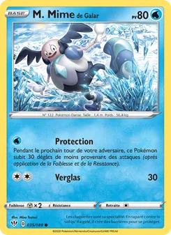 M. Mime de Galar 35/189 Ténèbres Embrasées
