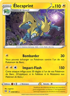 Élecsprint 59/189 Ténèbres Embrasées