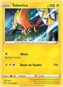 Tokorico 61/189 Ténèbres Embrasées
