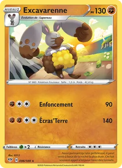 Excavarenne 96/189 Ténèbres Embrasées