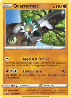 Quartermac 97/189 Ténèbres Embrasées
