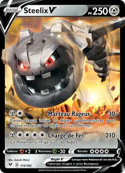 Steelix V 115/185 Voltage Éclatant