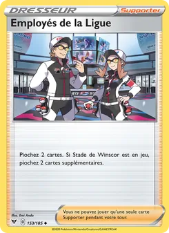 Employés de la Ligue 153/185 Voltage Éclatant