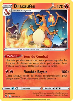 Dracaufeu 25/185 Voltage Éclatant