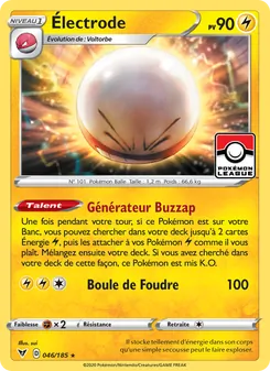 Électrode 46/185 Voltage Éclatant