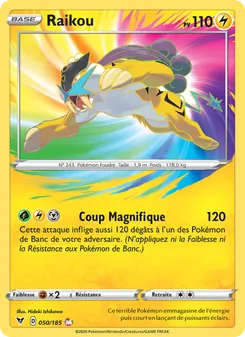 Raikou 50/185 Voltage Éclatant