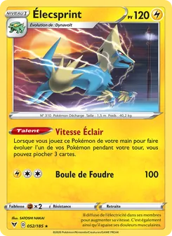 Élecsprint 52/185 Voltage Éclatant