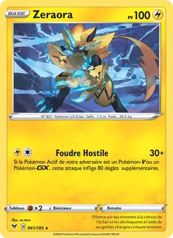 Zeraora 61/185 Voltage Éclatant