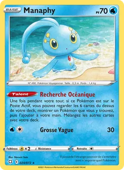 Manaphy 24/72 Destinées Radieuses