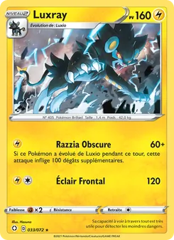 Luxray 33/72 Destinées Radieuses