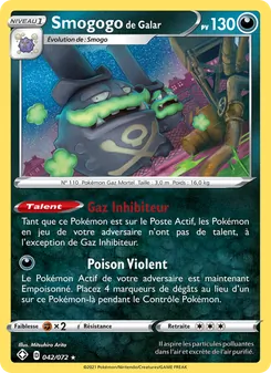 Smogogo de Galar 42/72 Destinées Radieuses
