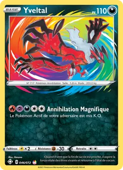 Yveltal 46/72 Destinées Radieuses