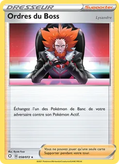 Ordres du Boss (Lysandre) 58/72 Destinées Radieuses