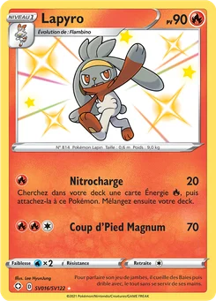 Lapyro SV016 Destinées Radieuses Coffre Étincelant