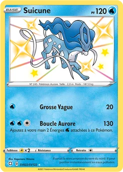 Suicune SV022 Destinées Radieuses Coffre Étincelant