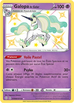 Galopa de Galar SV048 Destinées Radieuses Coffre Étincelant