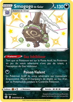 Smogogo de Galar SV077 Destinées Radieuses Coffre Étincelant