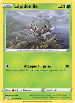 Lépidonille 11/163 Styles de combat