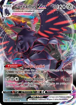 Corvaillus VMAX 110/163 Styles de combat