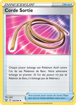 Corde Sortie 125/163 Styles de combat