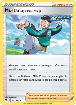 Mustar Style Mille Poings 132/163 Styles de combat