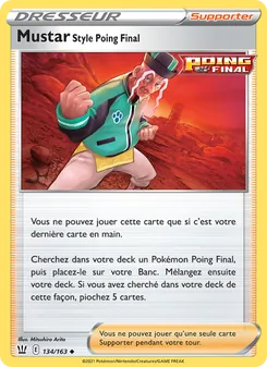 Mustar Style Poing Final 134/163 Styles de combat