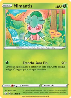 Mimantis 14/163 Styles de combat