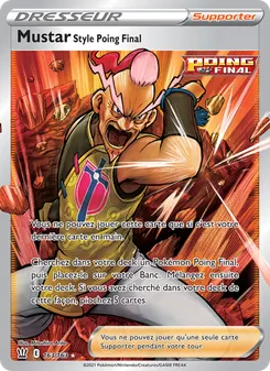 Mustar Style Poing Final 163/163 Styles de combat