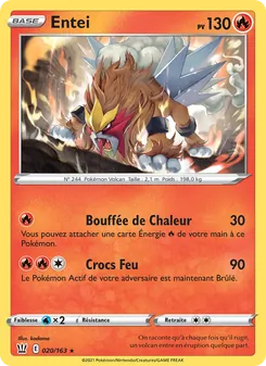 Entei 20/163 Styles de combat
