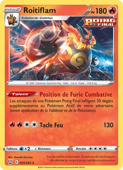Roitiflam 25/163 Styles de combat