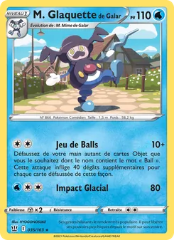 M. Glaquette de Galar 35/163 Styles de combat