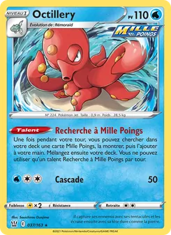 Octillery 37/163 Styles de combat