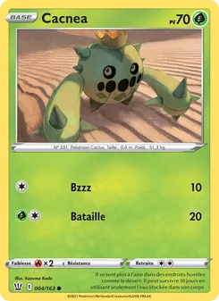 Cacnea 4/163 Styles de combat