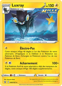 Luxray 48/163 Styles de combat