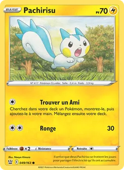 Pachirisu 49/163 Styles de combat