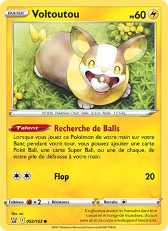 Voltoutou 52/163 Styles de combat