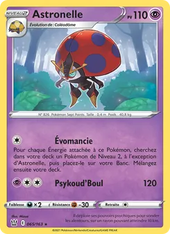 Astronelle 65/163 Styles de combat