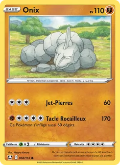 Onix 68/163 Styles de combat