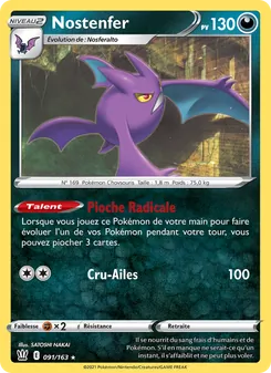 Nostenfer 91/163 Styles de combat
