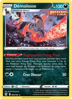 Démolosse 96/163 Styles de combat