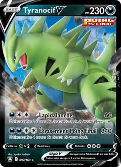 Tyranocif V 97/163 Styles de combat