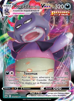 Roigada de Galar VMAX 100/198 Règne de Glace