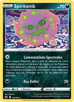 Spiritomb 103/198 Règne de Glace